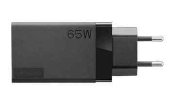 Lenovo 65W USB-C potovalni napajalnik, 40AW0065WW