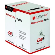 Techly Omrežni kabel ITP-C6F-FL siv 305 m Cat6 F/UTP (FTP)