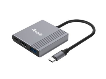 Equip Zunanja grafična kartica USB 4K (3840x2160) - črna/siva