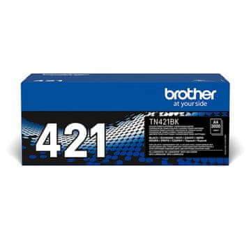 BROTHER Toner TN-421BK, 1 kos, original, črna