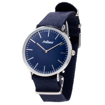 Ura HBA2228A. Kvarčni mehanizem, modra. Unisex.