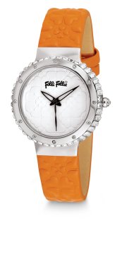 Folli Follie Ura WF13A032SPW. Kvarčni mehanizem, bela. Ženska.