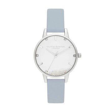 Olivia Burton Ura OB16SG07. Kvarčni mehanizem, srebrna. Ženska.