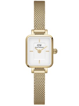 Daniel Wellington ŽENSKA URA Quadro Mini 15mm DW00100725 + ŠKATLA (zw524a)