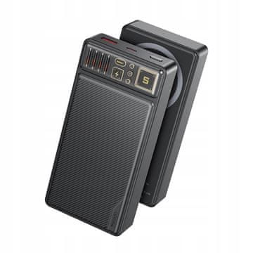 YESIDO MAGNETNA BREZŽIČNA POWERBANK 20000 mAh 15W HITRO POLNJENJE
