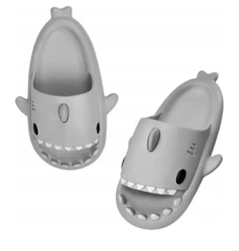 DEBELI BAZENSKI NAPONKI SHARK PROTI ZDRSNI COPATI SHARK SIVI 34-35