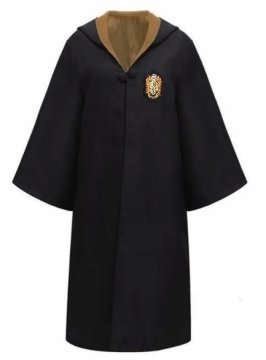 KOSTUM HARRY POTTER HUFFLEPUFF ČAROVNIŠKI PLEST VELIKOST S