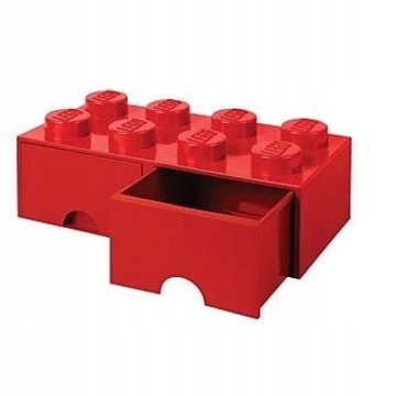 LEGO Rdeča posoda za shranjevanje iz kock