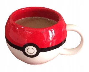 3D POKEMON POKEBALL KERAMIČNA SKODELICA DARILNA 350 ML