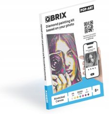 POP ART DIAMANTNI PAKET SLIKANJA LASTNA FOTOGRAFIJA ZA OTROKE
