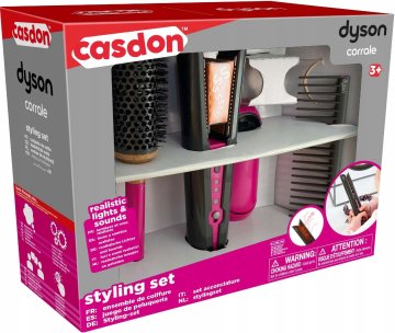 Casdon Otroška toaletna mizica Otroški frizerski set Dyson
