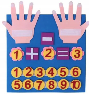 IZOBRAŽEVALNA IGRAČA MATEMATIKA UČENJE SEZNAVANJA IN ODŠTEVANJA ZA OTROKE IZ FILSTA