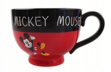 VELIKA KERAMIČNA SKODELICA DISNEY MIKIJA MIŠKA PRAVLJIČNI LIKI DARILNA 450 ML