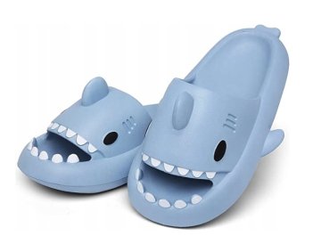 OTROŠKI COPATI SHARK FLIP FLOPS 27-28 MODRI