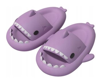 DEBELI BAZENSKI NAPONKI SHARK PROTI ZDRSNIMI COPATI SHARK VIJOLIČNI 44-45
