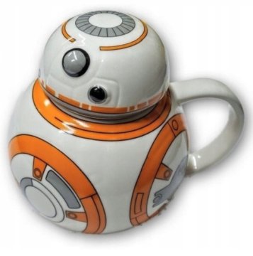 SKODELICA Z ROBOTSKIM DROIDOM IZ VOJNE ZVEZD BB-8 S POKROVOM
