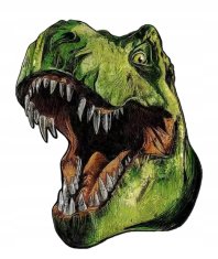 LESENA UGANKA ZA ODRASLE BARVE DINOZAVER A5