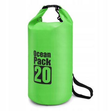 OCEAN PACK SUHA VREČA VODOTESNI NAHRBTNIK 20L ZELEN
