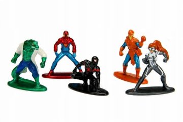 Marvel Spiderman Nano 5-delni paket figuric