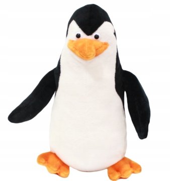 Plišasta igrača Pingvin z Madagaskarjevega parka, maskota, 40 cm