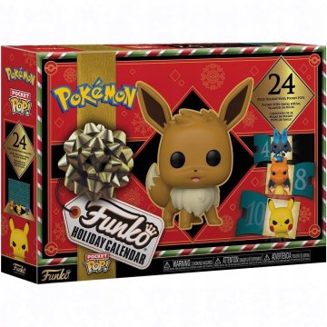 ADVENTNI KOLEDAR Z IGRAČAMI POKEMON, DARILNA FUNKO FIGURA ZA OTROKE