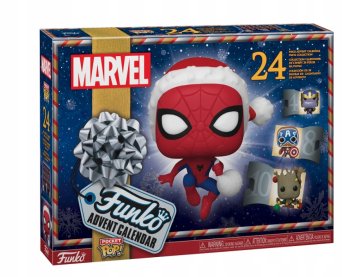 FUNKO ADVENTNI KOLEDAR Z IGRAČAMI IN ZBIRATELJSKIMI FIGURAMI MARVEL