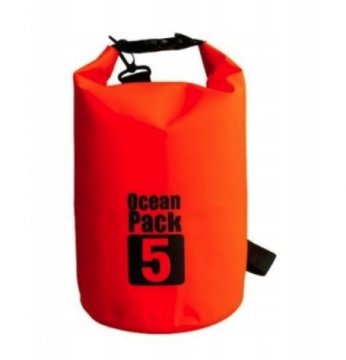 OCEAN PACK SUHA VREČA VODOTESNA VREČA 5L RDEČA