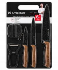 Ambition 6-delni komplet nožev iz nerjavečega jekla