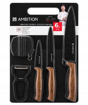 Ambition 6-delni komplet nožev iz nerjavečega jekla