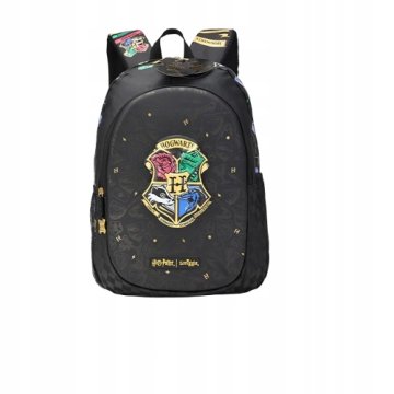 ČRNI NAHRBTNIK HARRY POTTER MLADI EMBLEM BRADAVIČARKE