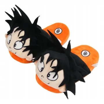 PLIŠASTI ANIME COPATI ORANŽNI, ZABAVNI, TOPLI, UDOBNI, 35-40