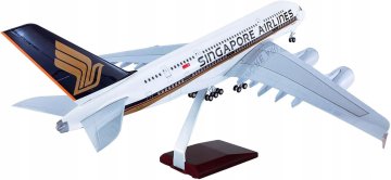 AIRBUS A380 SINGAPORE LETALNA DRUŽBA MODEL 1:160 ZBIRATELJSKI 46 CM