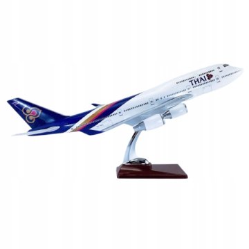 AIRBUS BOEING 747 THAI AIRWAYS MODEL 1:160 ZBIRATELJSKI 46 CM