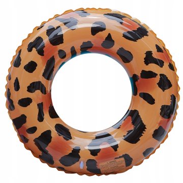 VELIKA OTROŠKA REŠEVALNA BOJA 90 CM LEOPARD ZA PLAVANJE ZA POLETNI PANTER