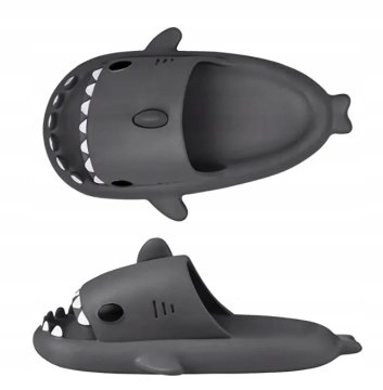 DEBELI BAZENSKI NAPONKI SHARK PROTI ZDRSNIMI COPATI SHARK ČRNI 36-37
