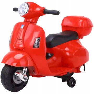 VESPA GTS 300 MINI BATERIJSKI SKUTER ZA OTROKE RDEČ