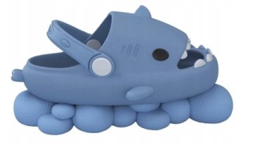 OTROŠKI PROTIDRSNI COPATI SHARK JAPONKE SHARK SANDALI MODRI 21-22