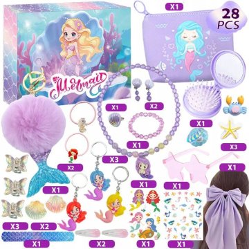 ADVENTNI KOLEDAR 24 OKEN ZA MALO PRINCESO IN DENARNICO MORSKA DEKLICA