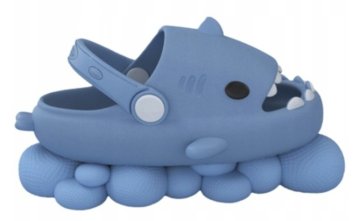 OTROŠKI SANDALI SHARK JAPONKE COPATI SHARK PROTIDRSNI MODRI 32-33