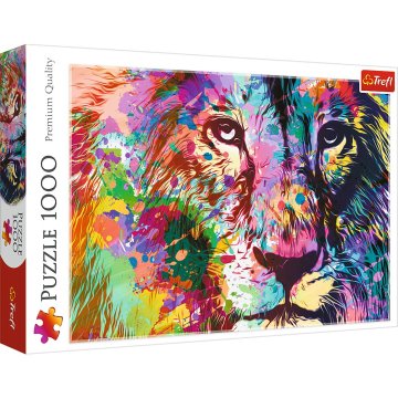 Northix Trefl Puzzle Lion 1000 kosov