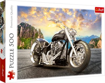 Northix Trefl Puzzle Motocikel 500 kosov