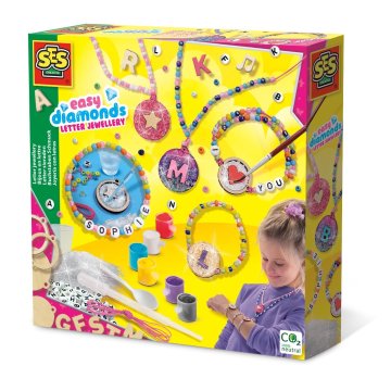 Northix Pisemski nakit Ses Easy Diamonds