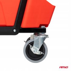 AMIO Delavniški stol na kolesih s prostorom za orodje 150 kg -04268