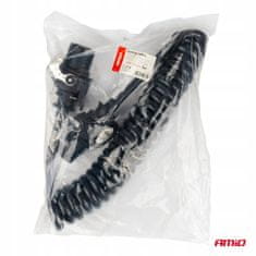 AMIO Spiralni kabel za TIR prikolico 2x 15-pinski 5m 24V -04382