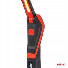 AMIO LED COB inšpekcijska svetilka z magnetom 5W 2600mAh 500lm -04504