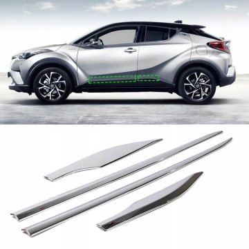 Kromirane obloge vrat za Toyota ch-r 2016-2022
