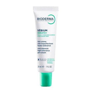 Bioderma Sébium Kerato+ (Gel-krema z visoko toleranco proti madežem) 30 ml