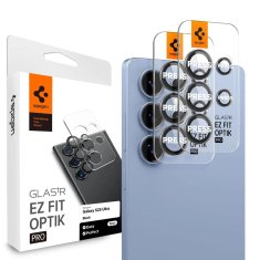 Northix Zaščitno steklo Spigen za Samsung Galaxy S25 Ultra Glas.tR EZ Fit Optik Pro HD, 2 kosa