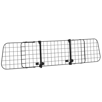 PAWHUT Univerzalna pregrada za pse za naslon za glavo v avtu enostavna namestitev nastavljiva 91-152cm