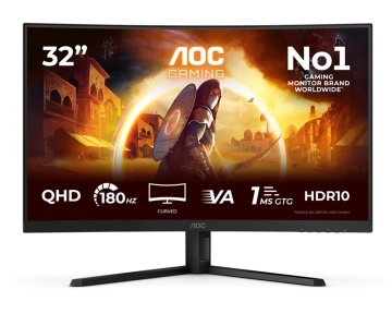 AOC CQ32G4VE 31.5" Fast VA QHD 180Hz ukrivljen gaming monitor
